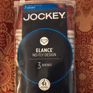 Men’s Jockey Elance Bikini Briefs Underwear 3 pack Size L